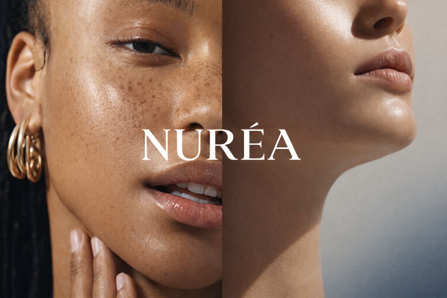 NurÉa brand system — skincare identity and visual direction