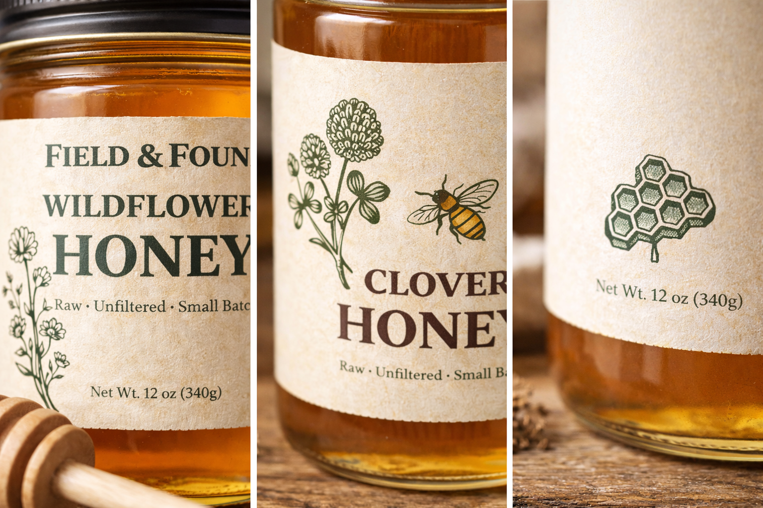 Field & Found brand system hero image