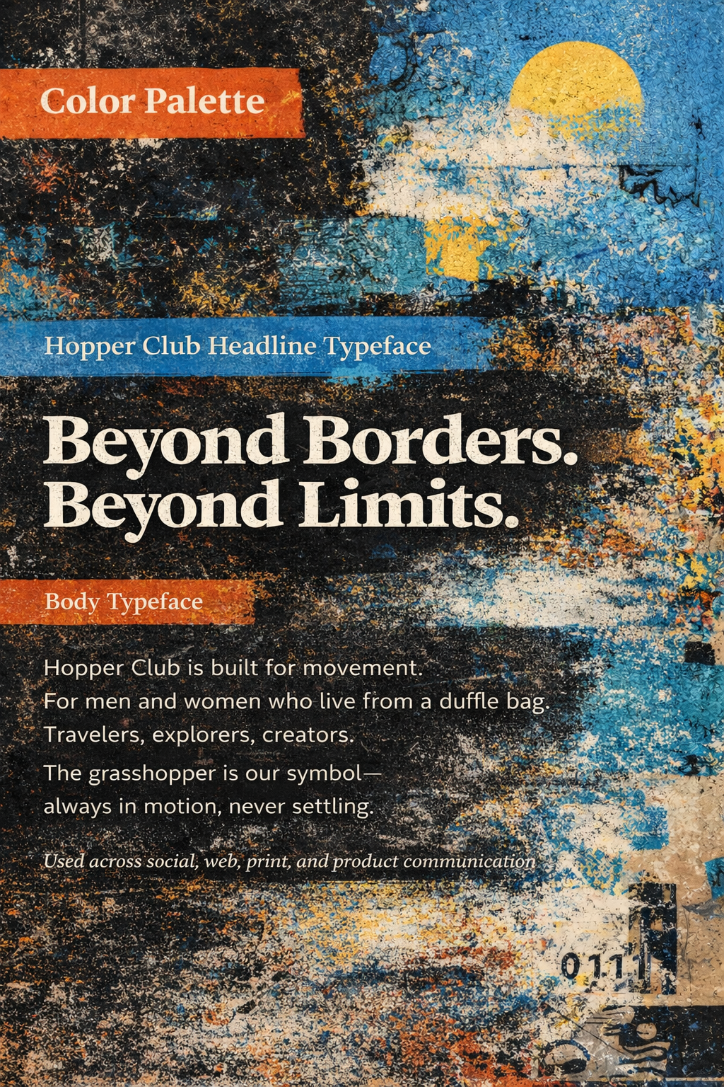 Hopper Club brand system image 03