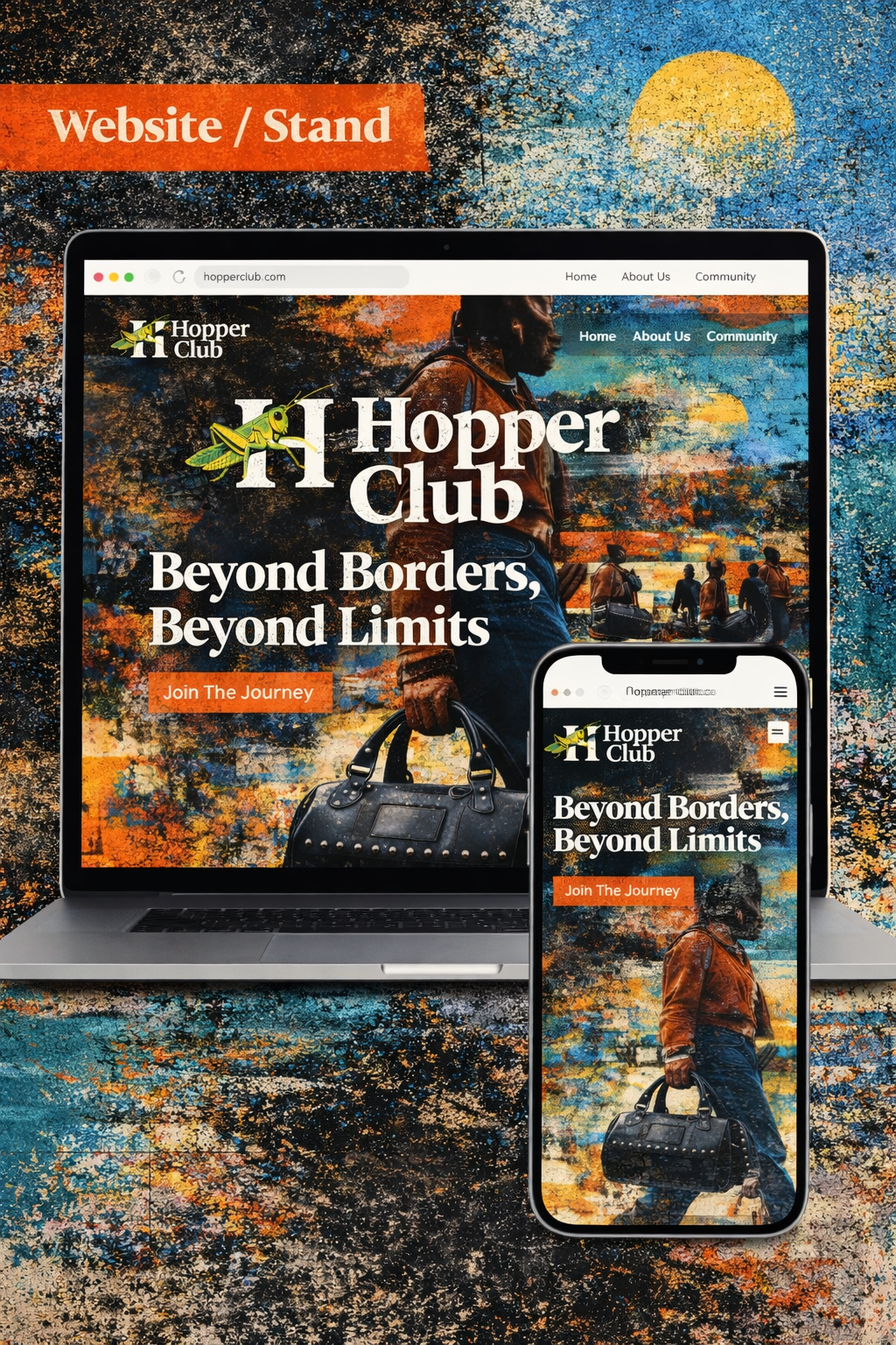 Hopper Club brand system image 08