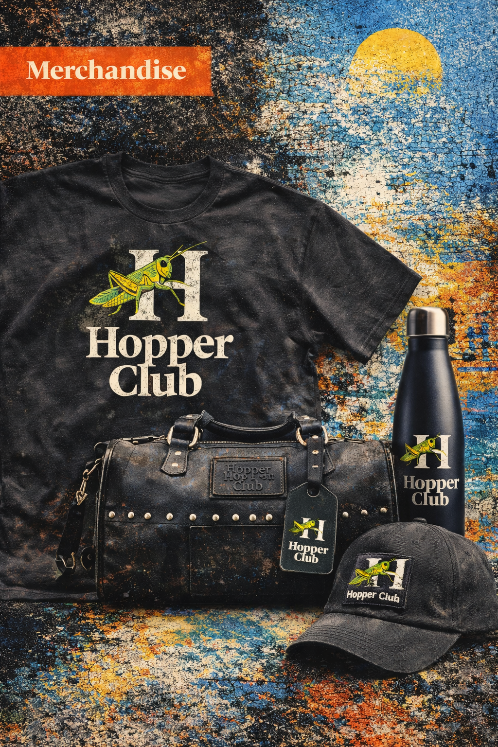 Hopper Club brand system image 09