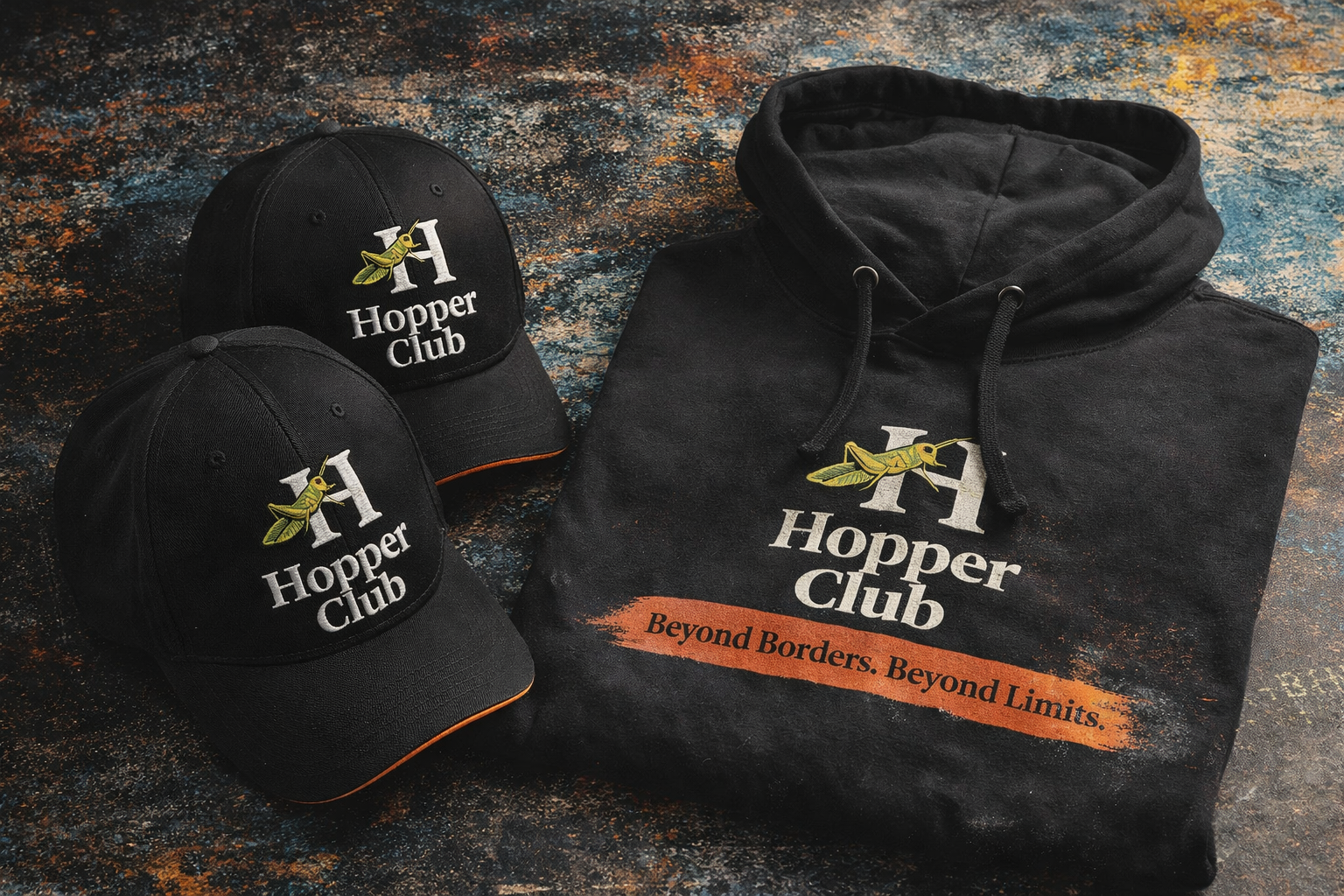 Hopper Club brand system image 10